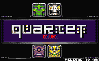 Quartet Deluxe atari screenshot